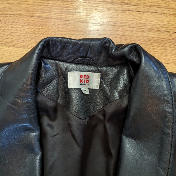 Vintage 80’s Leather Jacket. Red Kid. Women's M.  Incredibly soft leather. - Picture 16 of 17